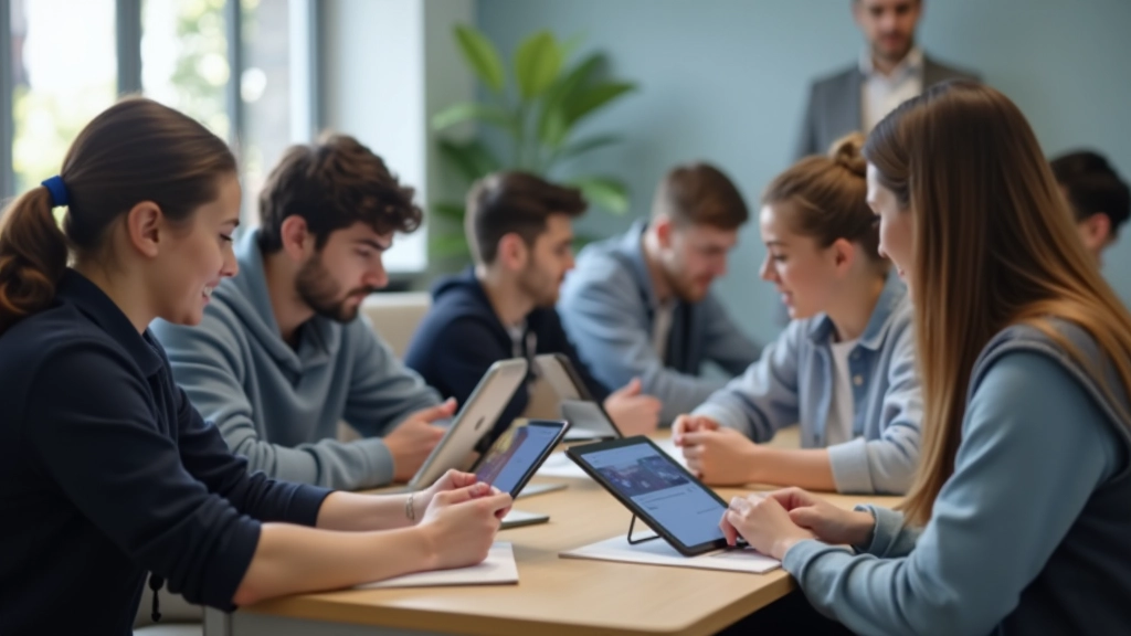 Öğrenciler bilgisayar laboratuvarında çalışıyor